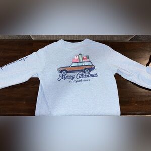 Vineyard Vines Merry Christmas Long Sleeve T